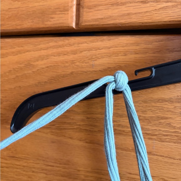 Wild Fable Light Blue Ribbed Mini Dress - Picture 3 of 4